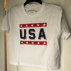 aeropostale USA faded graphic tee